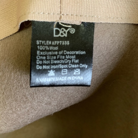 Soft wool wide brim hat - Picture 3 of 3